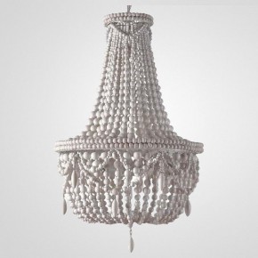 Подвесная люстра Imperiumloft Rh Anselme White Wood Large Chandelier 40.1934-0 в Ижевске - izhevsk.mebel24.online | фото