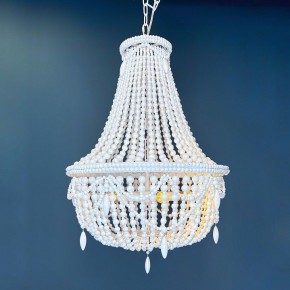 Подвесная люстра Imperiumloft Rh Anselme White Wood Large Chandelier 40.1934-0 в Ижевске - izhevsk.mebel24.online | фото 3