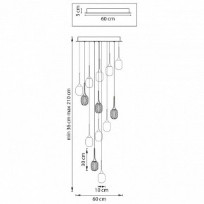 Подвесная люстра Lightstar Acrile 738131 в Ижевске - izhevsk.mebel24.online | фото 7