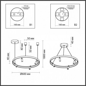 Подвесная люстра Odeon Light Fonda 4317/58L в Ижевске - izhevsk.mebel24.online | фото 6