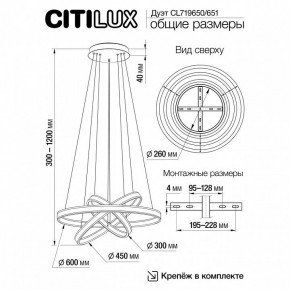 Подвесной светильник Citilux Дуэт CL719650 в Ижевске - izhevsk.mebel24.online | фото 9