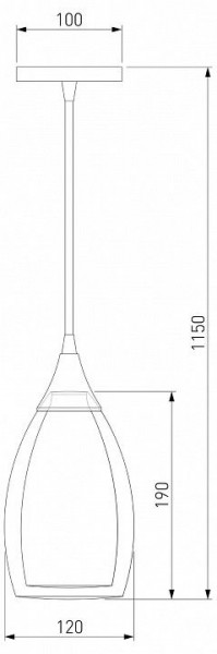 Подвесной светильник Eurosvet Cosmic 50085/1 золото в Ижевске - izhevsk.mebel24.online | фото 5