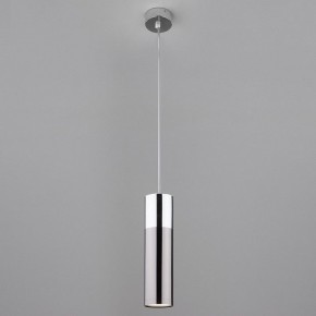 Подвесной светильник Eurosvet Double Topper 50135/1 LED хром/черный жемчуг в Ижевске - izhevsk.mebel24.online | фото 3