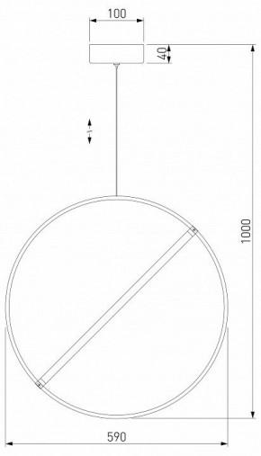 Подвесной светильник Eurosvet Element 90282/1 бронза в Ижевске - izhevsk.mebel24.online | фото 3