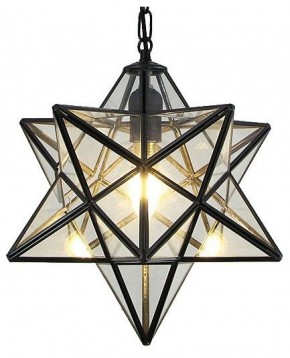 Подвесной светильник Imperiumloft Black Star Clear Glass 101314-26 в Ижевске - izhevsk.mebel24.online | фото