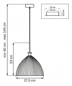 Подвесной светильник Lightstar Agola 810030 в Ижевске - izhevsk.mebel24.online | фото 2