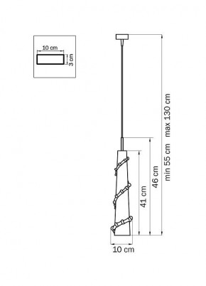 Подвесной светильник Lightstar Petalo 804310 в Ижевске - izhevsk.mebel24.online | фото 4