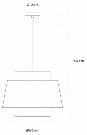 Подвесной светильник Lucide Tribute 21435/60/38 в Ижевске - izhevsk.mebel24.online | фото 5