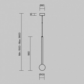 Подвесной светильник Maytoni Bubble dream MOD383PL-L4B3K в Ижевске - izhevsk.mebel24.online | фото 4