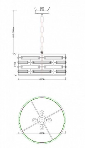 Подвесной светильник Maytoni Frontera MOD067PL-04CH в Ижевске - izhevsk.mebel24.online | фото 4