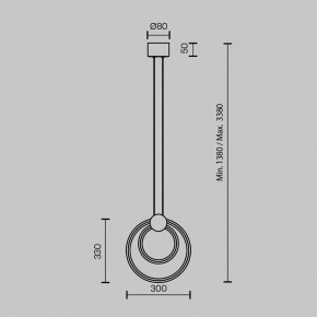 Подвесной светильник Maytoni Link MOD357PL-L14BS3K в Ижевске - izhevsk.mebel24.online | фото 4