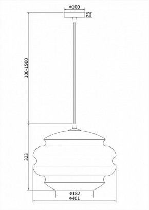 Подвесной светильник Maytoni Ruche P078PL-01BL в Ижевске - izhevsk.mebel24.online | фото 5