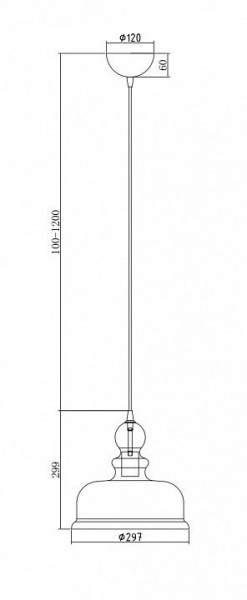 Подвесной светильник Maytoni Tone P001PL-01BZ в Ижевске - izhevsk.mebel24.online | фото 4