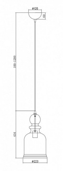 Подвесной светильник Maytoni Tone P002PL-01BZ в Ижевске - izhevsk.mebel24.online | фото 5