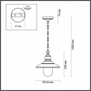 Подвесной светильник Odeon Light Campa 4965/1 в Ижевске - izhevsk.mebel24.online | фото 5