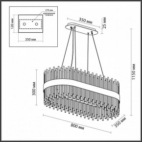 Подвесной светильник Odeon Light Focco 4722/24 в Ижевске - izhevsk.mebel24.online | фото 5