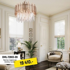 Подвесной светильник Omnilux Carisio OML-72803-09 в Ижевске - izhevsk.mebel24.online | фото 3