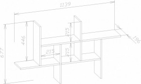 Полка навесная ПК-6 в Ижевске - izhevsk.mebel24.online | фото 4