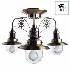 Потолочная люстра Arte Lamp Sailor A4524PL-3AB в Ижевске - izhevsk.mebel24.online | фото 2
