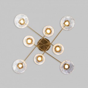 Потолочная люстра Eurosvet Ripple 50389 LED латунь в Ижевске - izhevsk.mebel24.online | фото 3