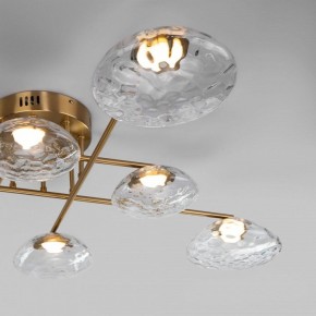 Потолочная люстра Eurosvet Ripple 50389 LED латунь в Ижевске - izhevsk.mebel24.online | фото 6