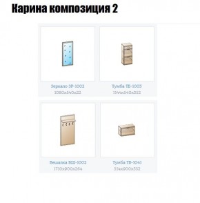 Прихожая Карина (модульная) в Ижевске - izhevsk.mebel24.online | фото 6