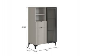 РИЧ Комод 2 со стеклом в Ижевске - izhevsk.mebel24.online | фото 2
