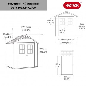 Сарай Окланд 754 (OAKLAND 754) в Ижевске - izhevsk.mebel24.online | фото 2