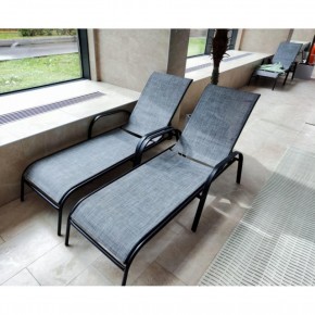 Шезлонг-лежак Бирма MC-2051C Grey в Ижевске - izhevsk.mebel24.online | фото 1