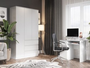 Шкаф 3-ств. с 3 ящиками "Бьянко" в Ижевске - izhevsk.mebel24.online | фото 4