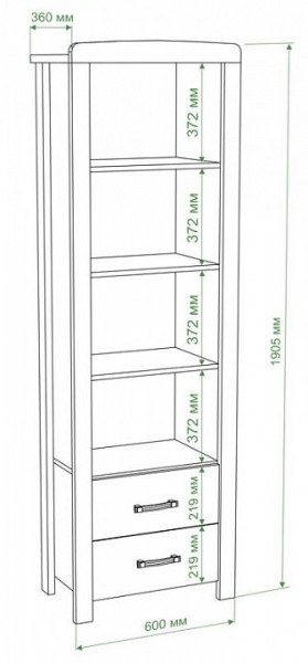 Шкаф для белья Бартоло ВТД-ГФ в Ижевске - izhevsk.mebel24.online | фото 2