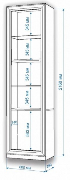 Шкаф для белья Нобиле ВтВ-ФГД-ФГК в Ижевске - izhevsk.mebel24.online | фото 3