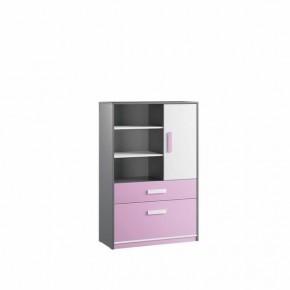 Шкаф книжный Кэнди КШ-2 Лаванда в Ижевске - izhevsk.mebel24.online | фото