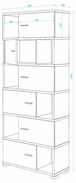 Шкаф комбинированный Домино СБ-30/6 в Ижевске - izhevsk.mebel24.online | фото 2