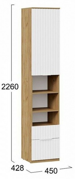 Шкаф комбинированный Хилтон Исп. 2 в Ижевске - izhevsk.mebel24.online | фото 8