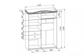 Шкаф-купе Ассоль плюс АС-20 в Ижевске - izhevsk.mebel24.online | фото 4