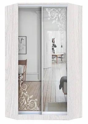 Шкаф-купе ХИТ-У-L-24-64-66 ОРНАМЕНТ в Ижевске - izhevsk.mebel24.online | фото