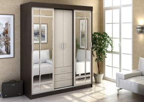 Шкаф-купе Лидер 1 венге-дуб в Ижевске - izhevsk.mebel24.online | фото 2