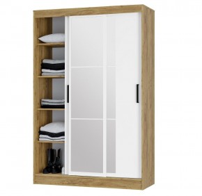 Шкаф-купе Тайм ШКК-03 (крафт/белый) в Ижевске - izhevsk.mebel24.online | фото 3