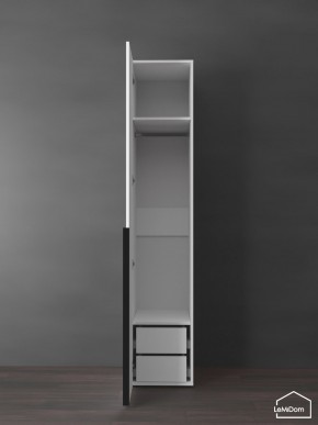 Шкаф Linnea MHR-1-3 2050х400х510 (Белый-М 11.1.1) в Ижевске - izhevsk.mebel24.online | фото 6