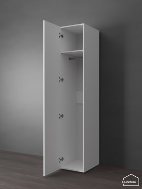 Шкаф Linnea MHR-1PO 2050х400х510 (Белый-М 11.1.1) в Ижевске - izhevsk.mebel24.online | фото 4