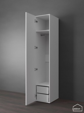 Шкаф Linnea MHR-1PO-3 2050х400х510 (Белый-М 11.1.2) в Ижевске - izhevsk.mebel24.online | фото 4