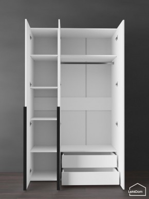 Шкаф Linnea MHR-3-2 2050х1200х510 (Белый-М 11.1.1) в Ижевске - izhevsk.mebel24.online | фото 6