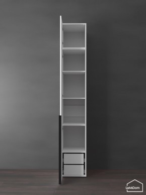 Шкаф с антресолью Linnea MHR-1A-4 2450х400х510 (Белый-М 11.1.1) в Ижевске - izhevsk.mebel24.online | фото 6