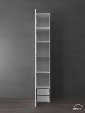 Шкаф с антресолью Linnea MHR-1POA-4 2450х400х510 (Белый-М 11.1.2) в Ижевске - izhevsk.mebel24.online | фото 6