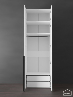 Шкаф с антресолью Linnea MHR-2A-3 2450х800х510 (Белый-М 11.1.2) в Ижевске - izhevsk.mebel24.online | фото 6