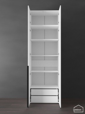 Шкаф с антресолью Linnea MHR-2A-4 2450х800х510 (Белый-М 11.1.1) в Ижевске - izhevsk.mebel24.online | фото 6