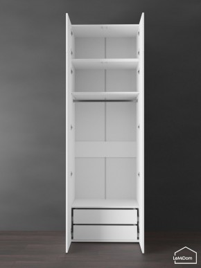 Шкаф с антресолью Linnea MHR-2POA-3 2450х800х510 (Белый-М 11.1.2) в Ижевске - izhevsk.mebel24.online | фото 5
