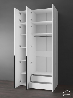 Шкаф с антресолью Linnea MHR-3A-2 2450х1200х510 (Белый-М 11.1.1) в Ижевске - izhevsk.mebel24.online | фото 5