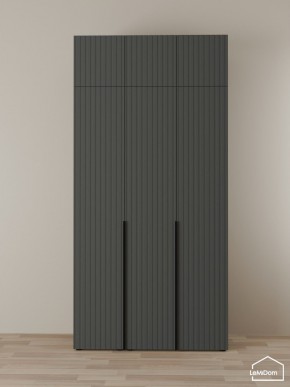 Шкаф с антресолью Linnea MHR-3A-2 2450х1200х510 (Графит-М 11.1.25) в Ижевске - izhevsk.mebel24.online | фото 1